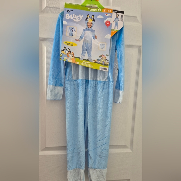 Disguise Bluey Toddler Costume 3T - 4T Dress Play Holiday Pretend Soft Disney - Picture 2 of 9